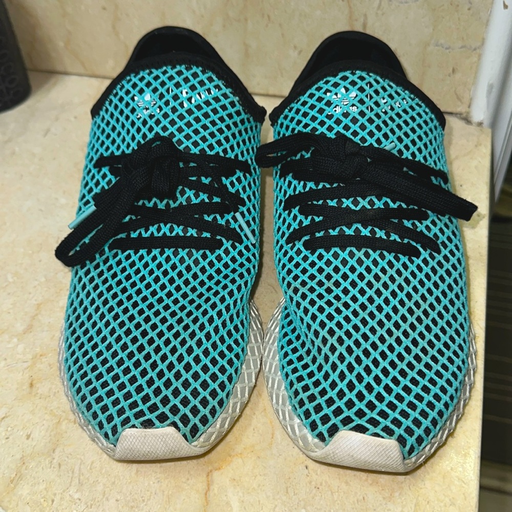 Adidas Electric blue. Size 9.5. Athletic training shoes